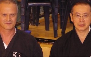 Philippe et Nakamura Sensei